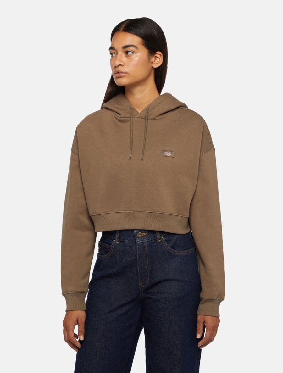 Oakport Cropped Hoodie