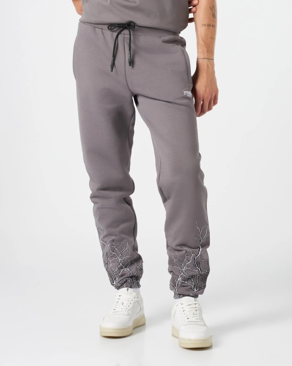 Grey Embroidery Lightning
Sweatpant