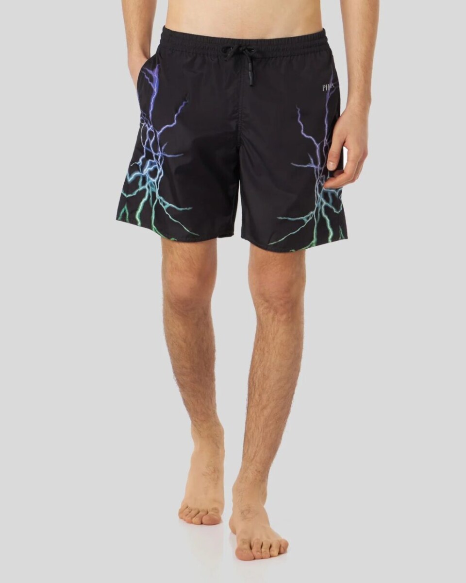 PHOBIA
Black Swimwear
Bicolor Lightning