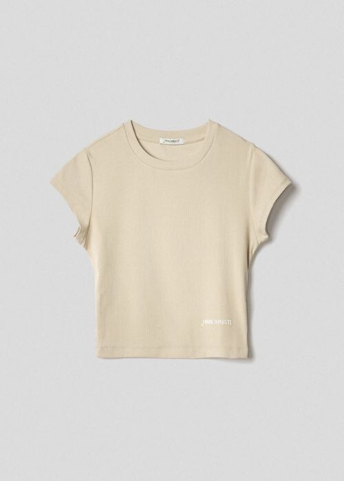 Crop Top 
Mezza Manica