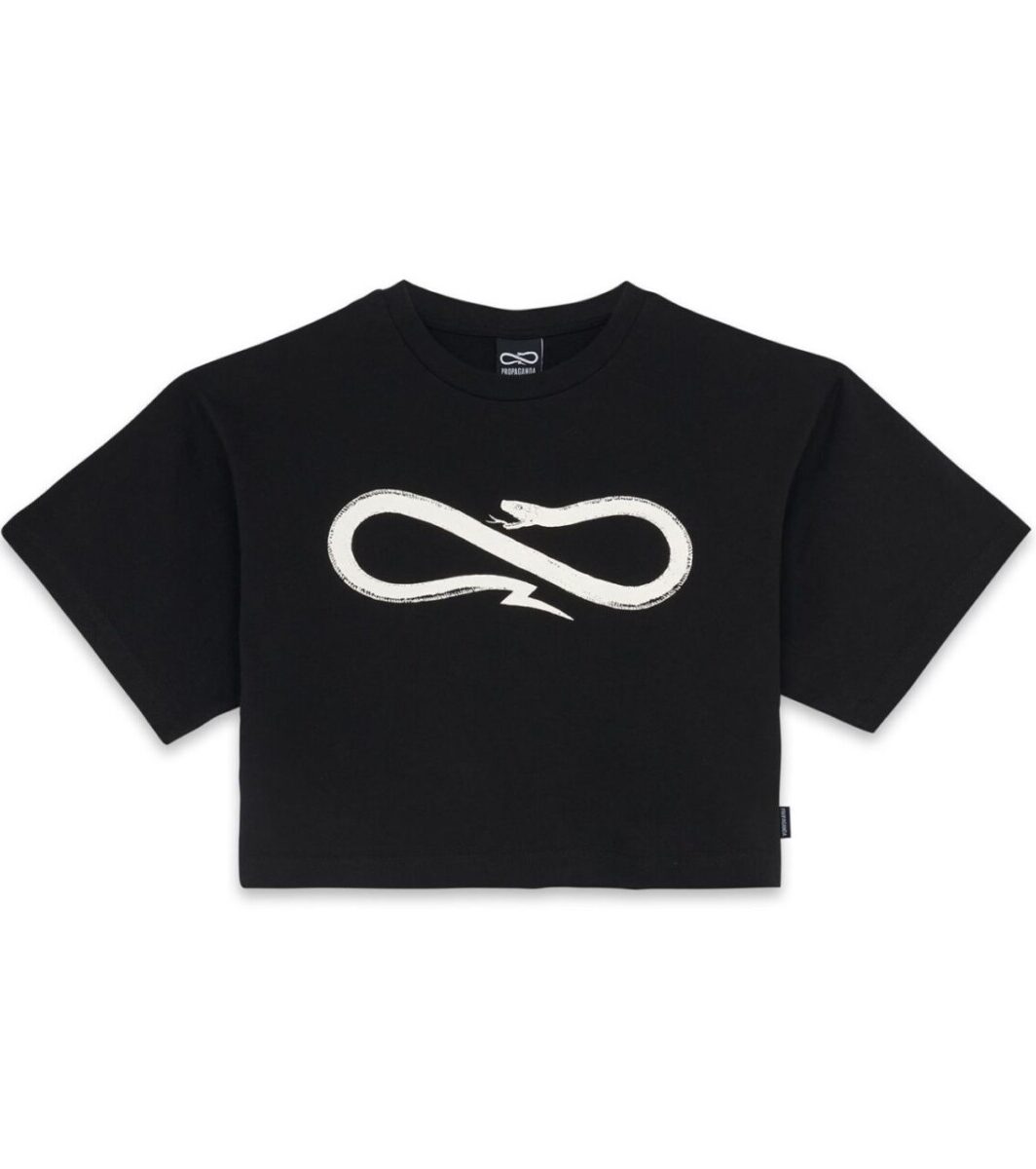 T-Shirt Logo Crop Top
Woman