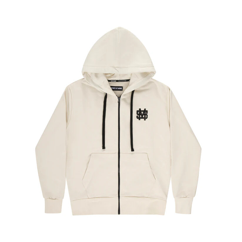 Monogram Felpa con Zip
