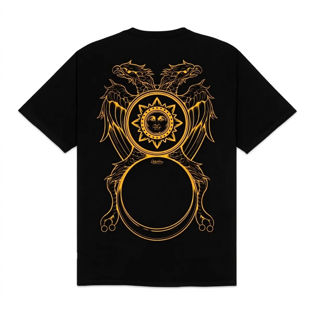 Asso di Denari - Outline T-Shirt